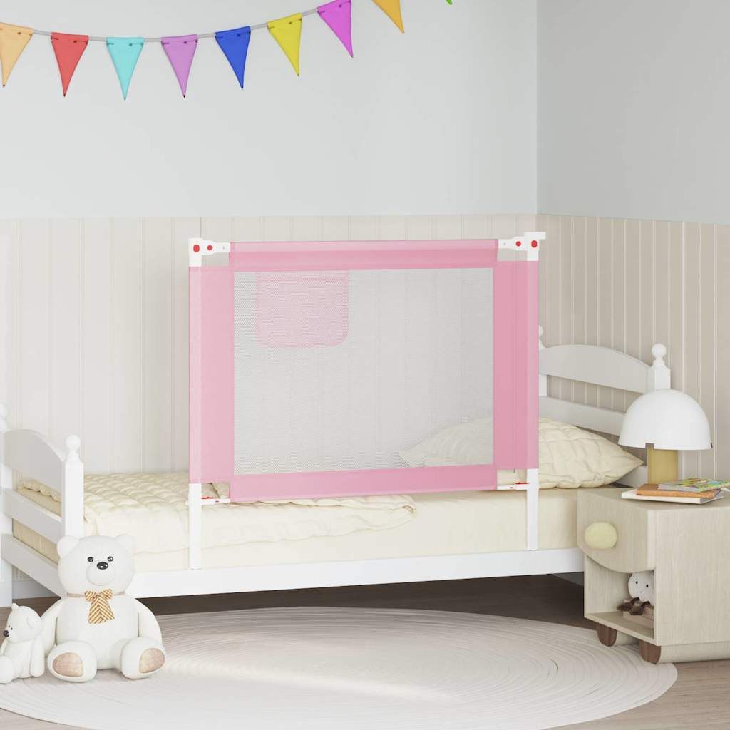 Bedhekje peuter 100x25 cm stof roze is nu te koop bij PeponiXL, paradijselijk wonen!