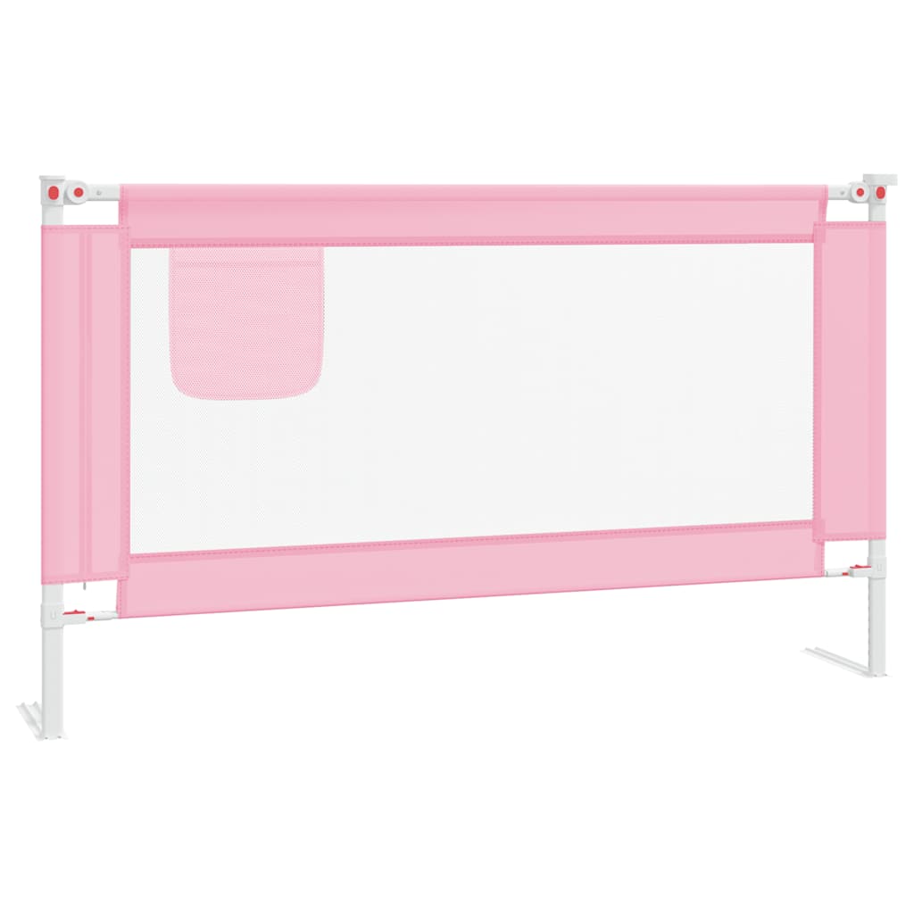 Bedhekje peuter 140x25 cm stof roze is nu te koop bij PeponiXL, paradijselijk wonen!