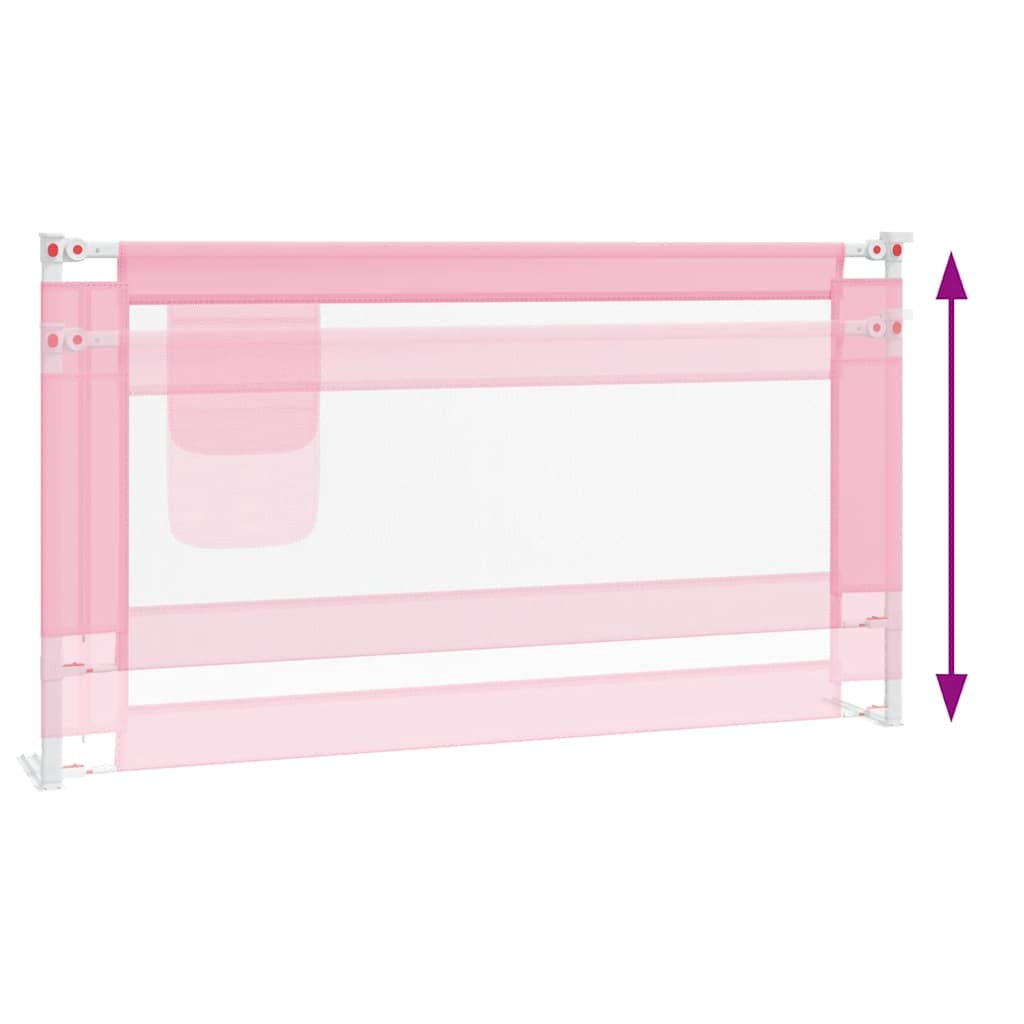 Bedhekje peuter 150x25 cm stof roze is nu te koop bij PeponiXL, paradijselijk wonen!