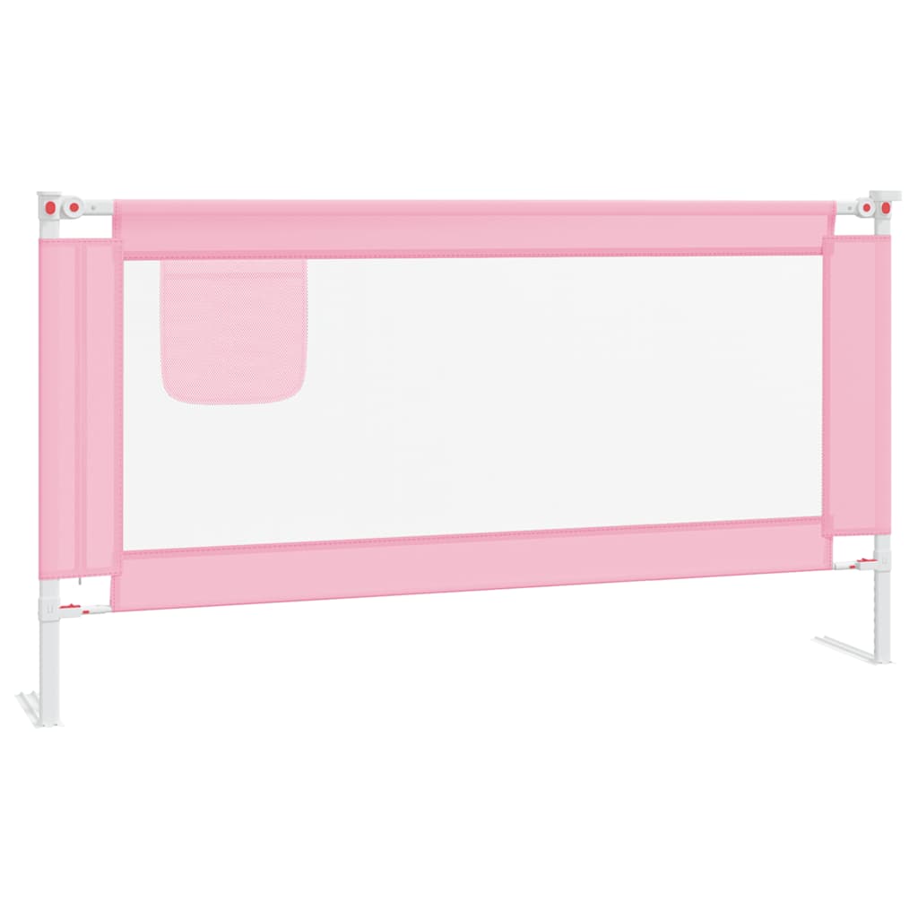 Bedhekje peuter 160x25 cm stof roze is nu te koop bij PeponiXL, paradijselijk wonen!