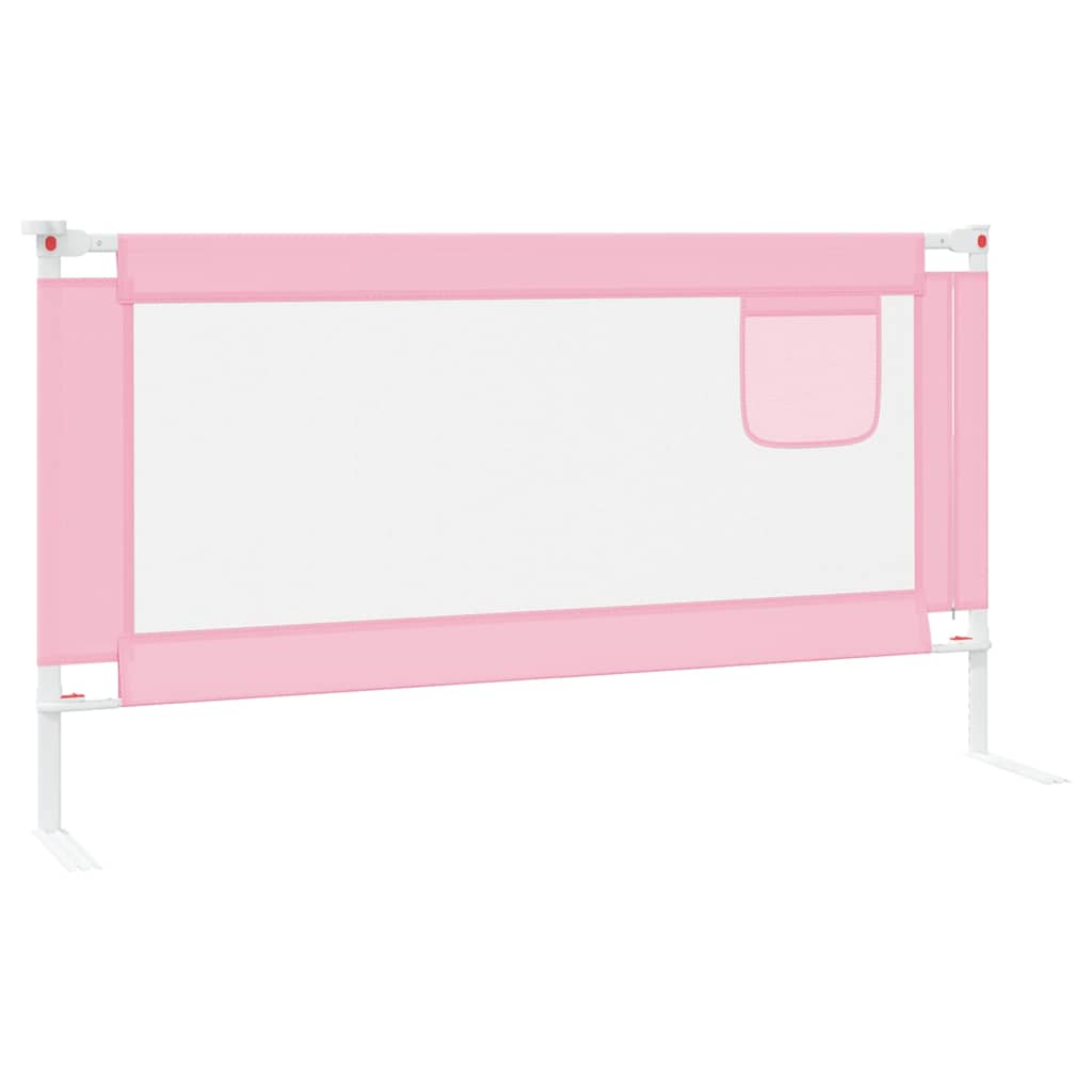 Bedhekje peuter 160x25 cm stof roze is nu te koop bij PeponiXL, paradijselijk wonen!