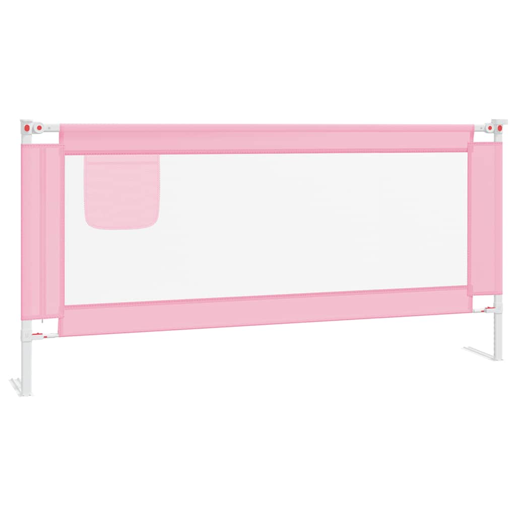 Bedhekje peuter 190x25 cm stof roze is nu te koop bij PeponiXL, paradijselijk wonen!