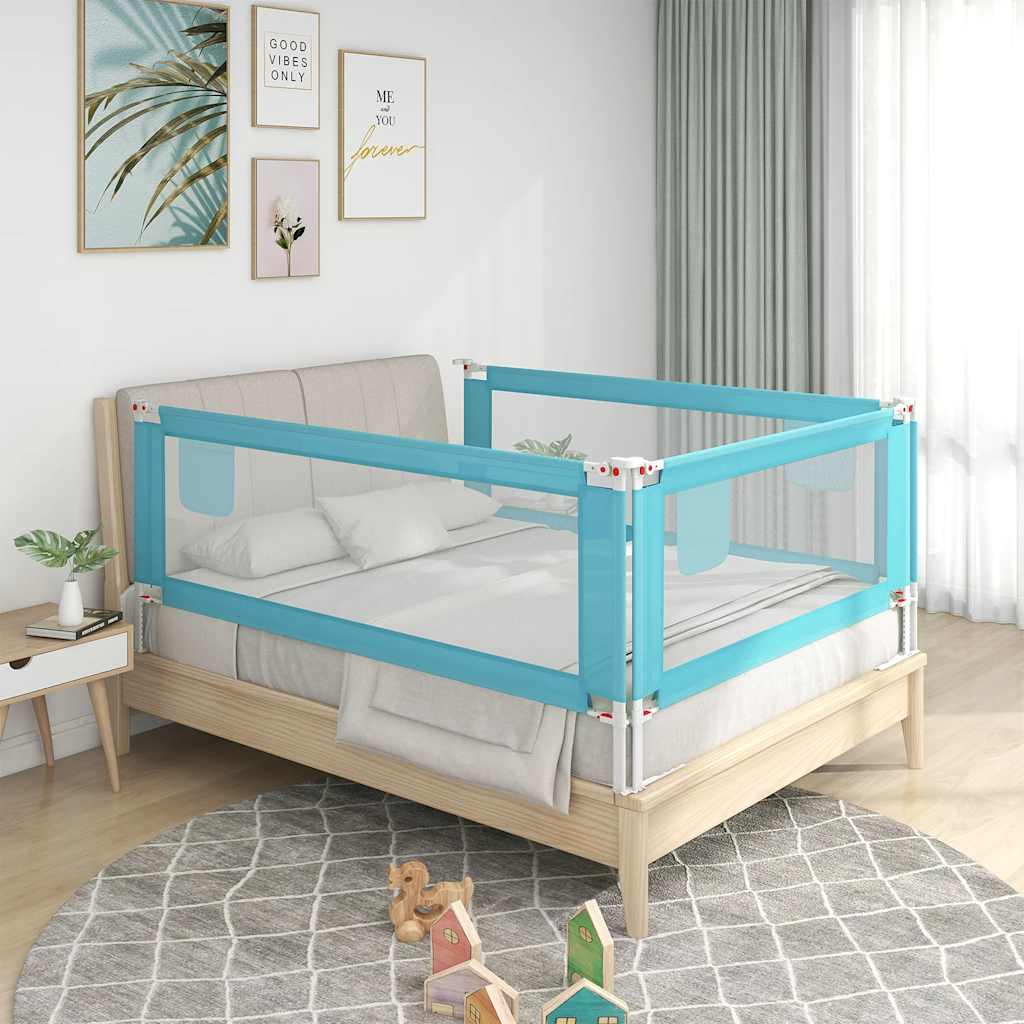 Bedhekje peuter 120x25 cm stof blauw is nu te koop bij PeponiXL, paradijselijk wonen!