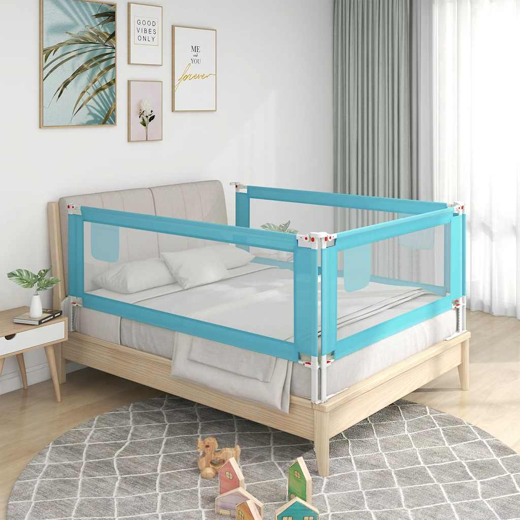 Bedhekje peuter 190x25 cm stof blauw is nu te koop bij PeponiXL, paradijselijk wonen!