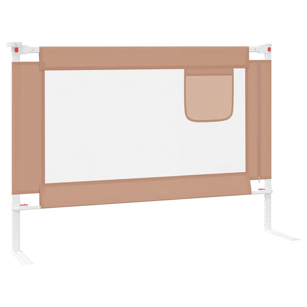 Bedhekje peuter 90x25 cm stof taupe is nu te koop bij PeponiXL, paradijselijk wonen!