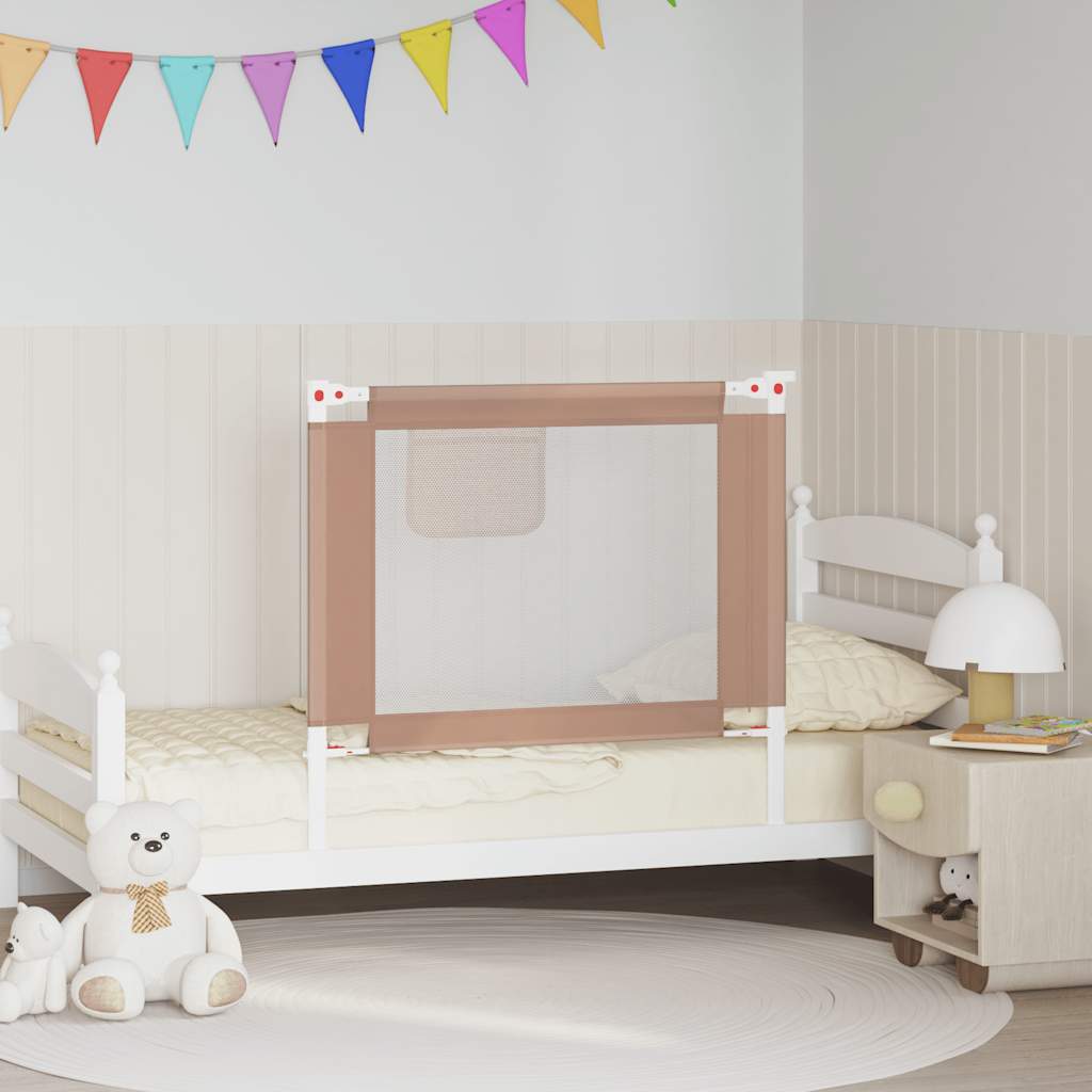 Bedhekje peuter 90x25 cm stof taupe is nu te koop bij PeponiXL, paradijselijk wonen!