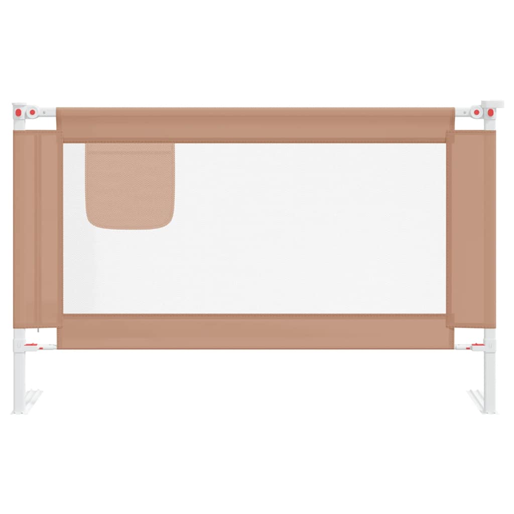 Bedhekje peuter 120x25 cm stof taupe is nu te koop bij PeponiXL, paradijselijk wonen!