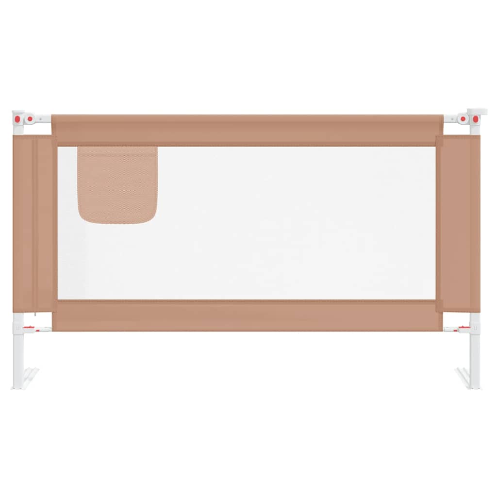 Bedhekje peuter 140x25 cm stof taupe is nu te koop bij PeponiXL, paradijselijk wonen!