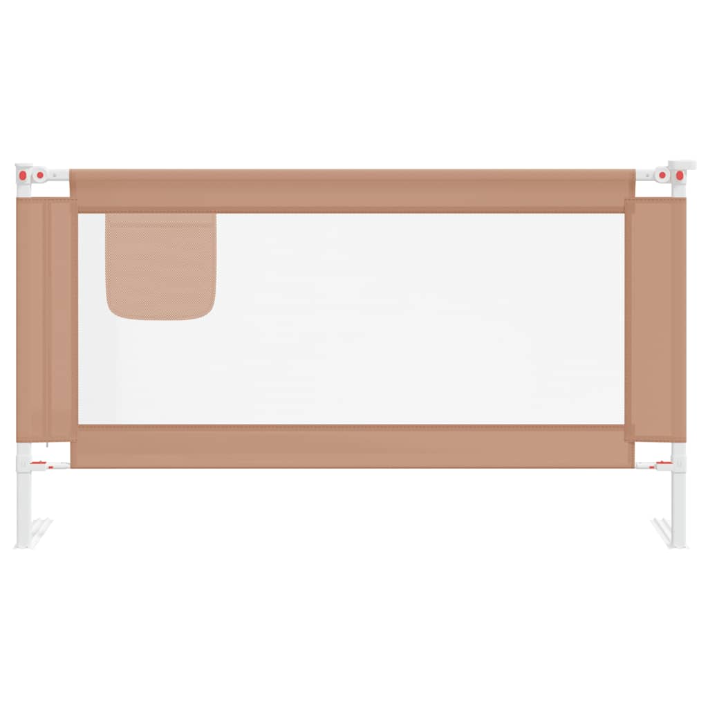 Bedhekje peuter 150x25 cm stof taupe is nu te koop bij PeponiXL, paradijselijk wonen!