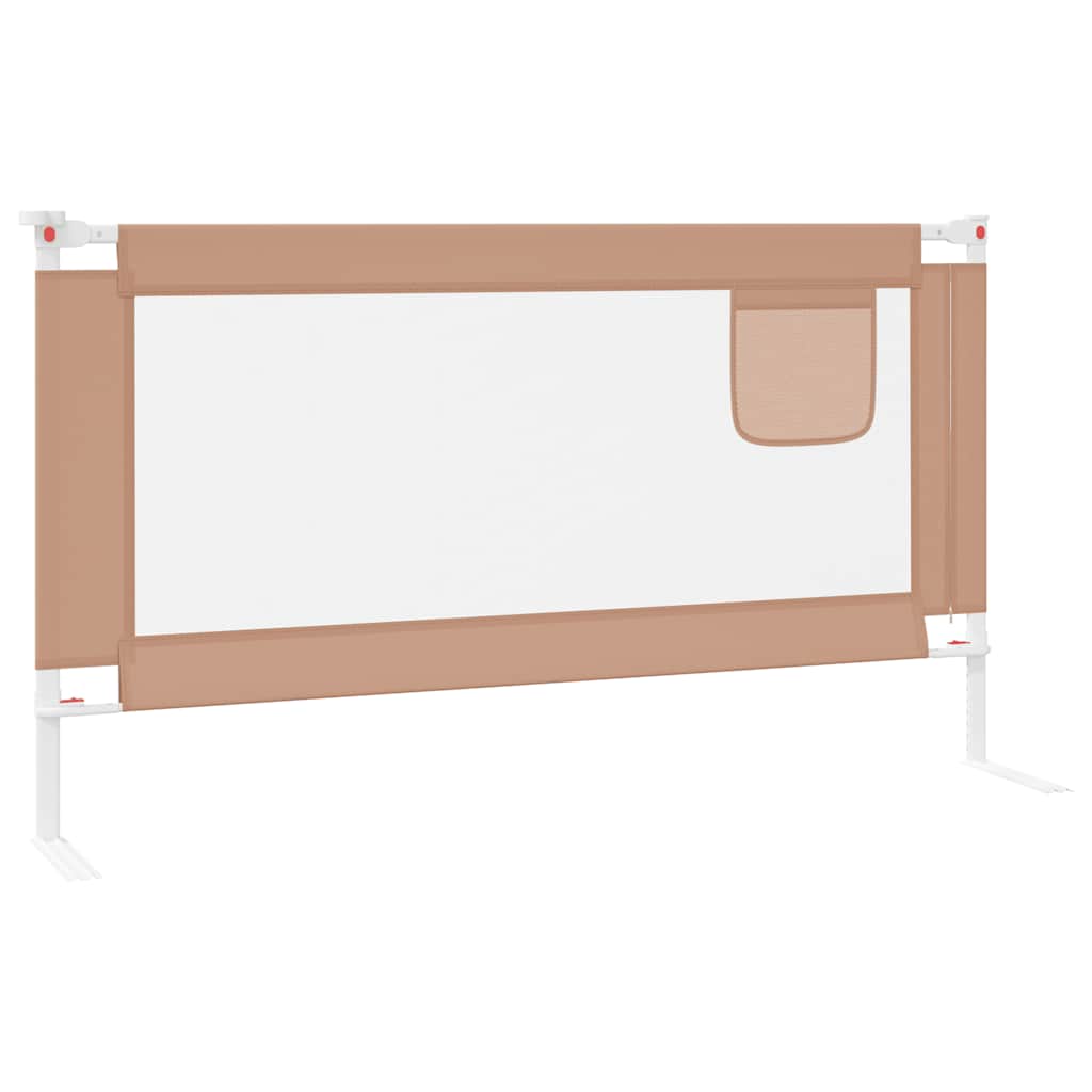 Bedhekje peuter 150x25 cm stof taupe is nu te koop bij PeponiXL, paradijselijk wonen!