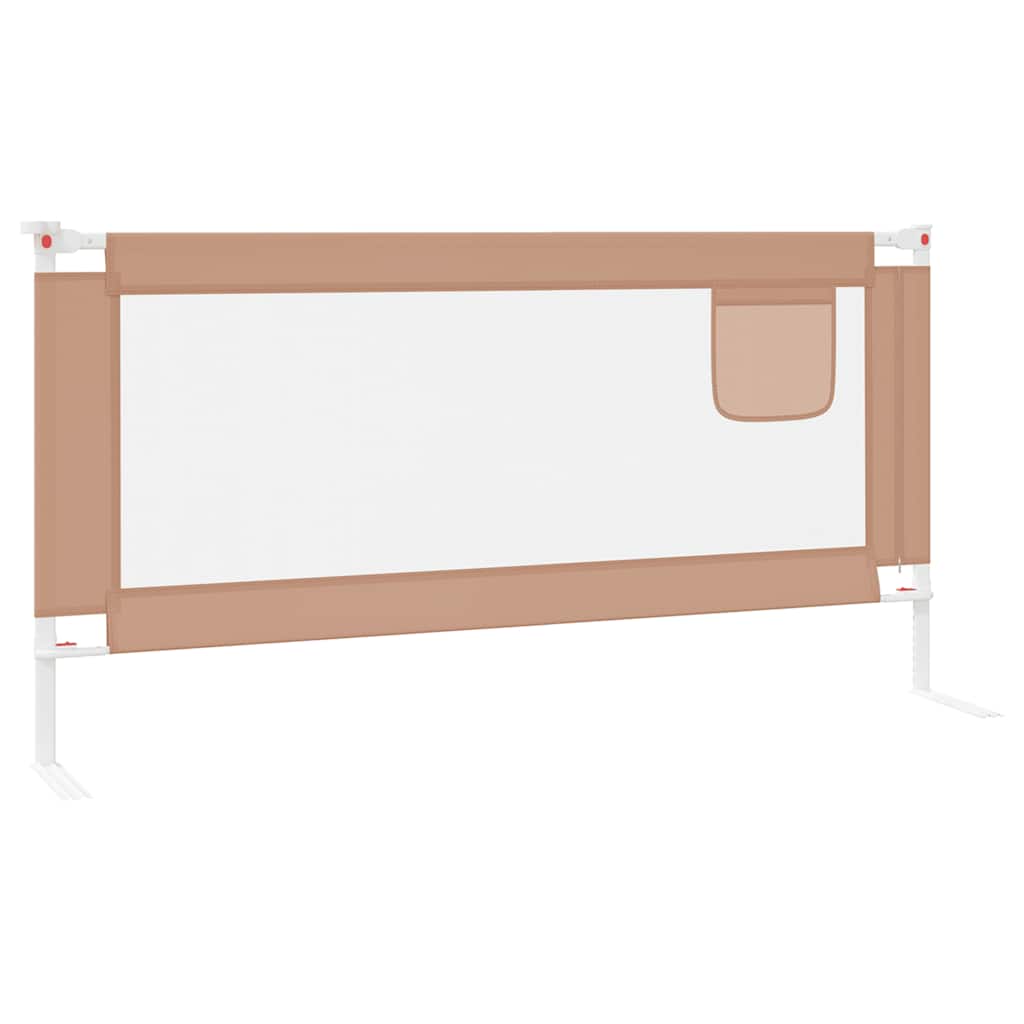 Bedhekje peuter 180x25 cm stof taupe is nu te koop bij PeponiXL, paradijselijk wonen!