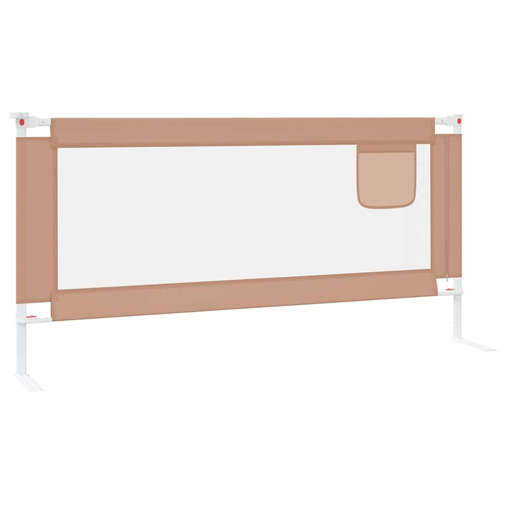 Bedhekje peuter 190x25 cm stof taupe is nu te koop bij PeponiXL, paradijselijk wonen!
