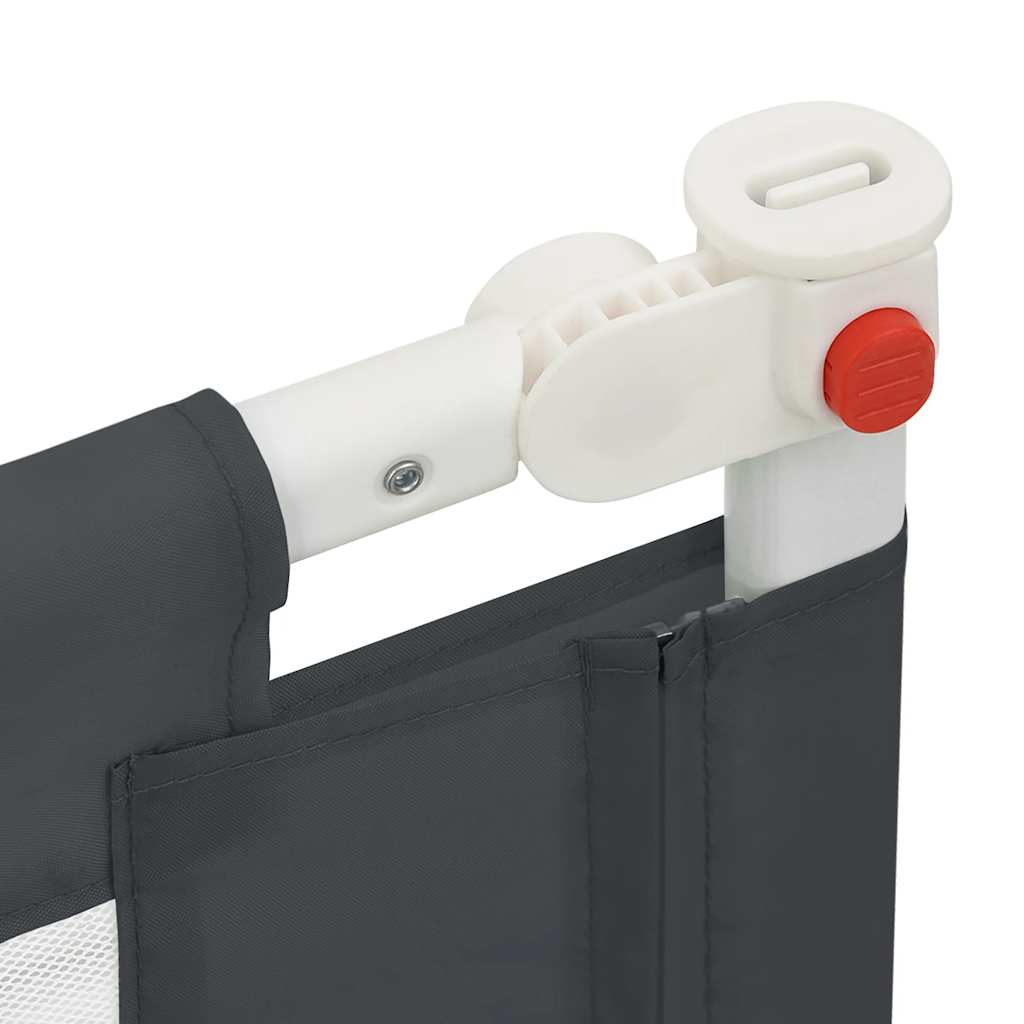 Bedhekje peuter 200x25 cm stof donkergrijs is nu te koop bij PeponiXL, paradijselijk wonen!