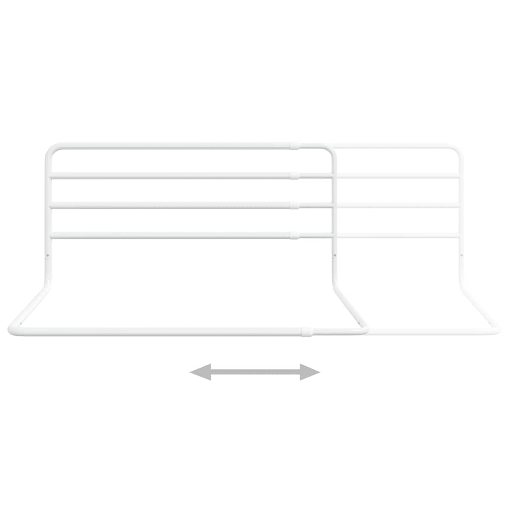 Bedhekje peuter (76-137)x55 cm ijzer wit is nu te koop bij PeponiXL, paradijselijk wonen!