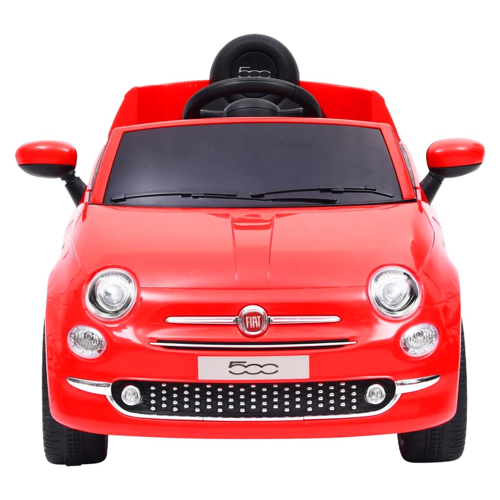 Kinderauto Fiat 500 elektrisch rood is nu te koop bij PeponiXL, paradijselijk wonen!