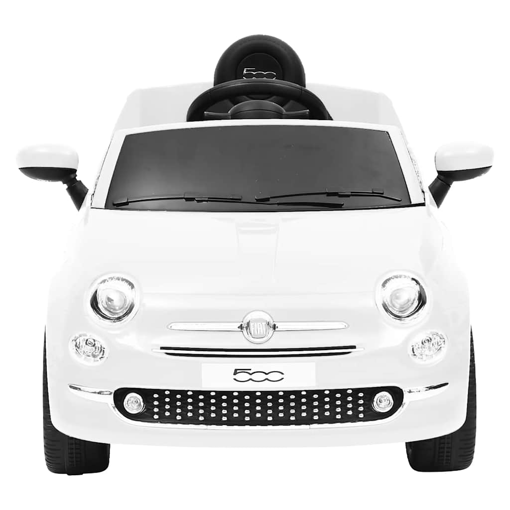 Kinderauto Fiat 500 elektrisch wit is nu te koop bij PeponiXL, paradijselijk wonen!