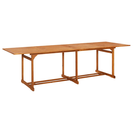 Tuintafel 280x90x75 cm massief acaciahout is nu te koop bij PeponiXL, paradijselijk wonen!