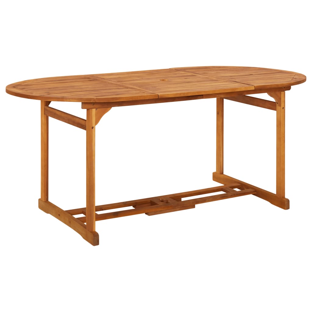 Tuintafel 180x90x75 cm massief acaciahout is nu te koop bij PeponiXL, paradijselijk wonen!