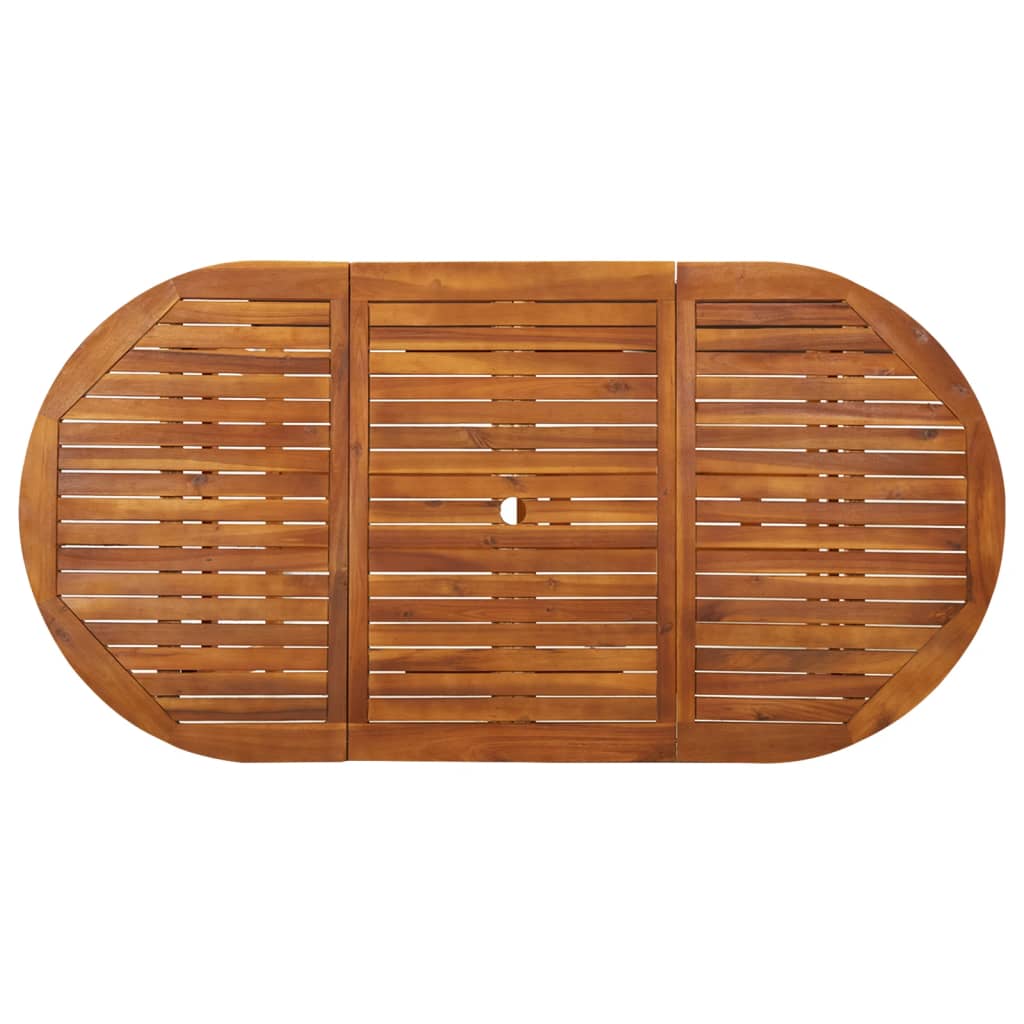 Tuintafel 180x90x75 cm massief acaciahout is nu te koop bij PeponiXL, paradijselijk wonen!