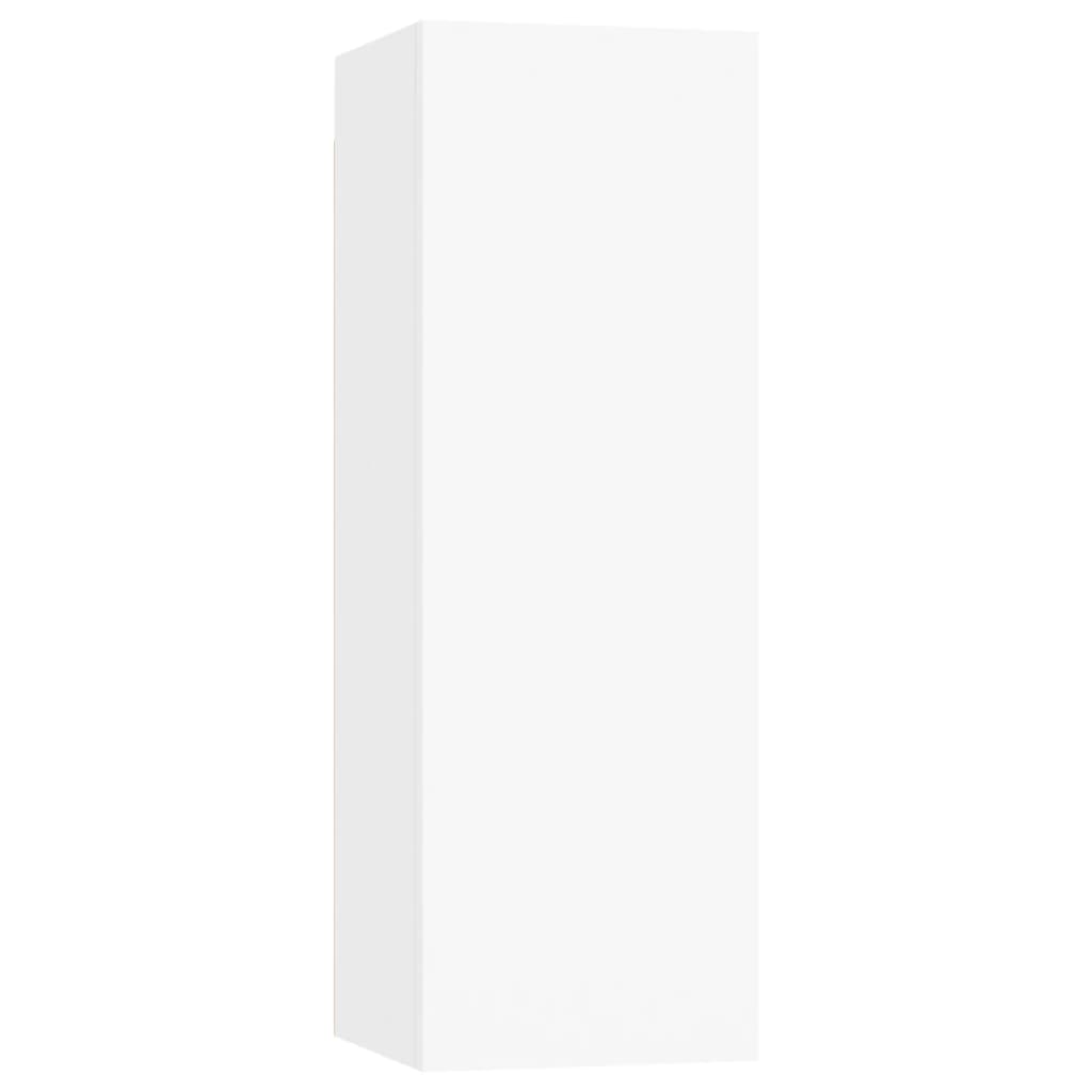 Tv-meubel 30,5x30x90 cm bewerkt hout wit is nu te koop bij PeponiXL, paradijselijk wonen!