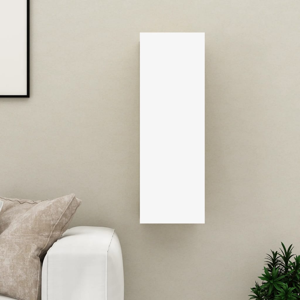 Tv-meubel 30,5x30x90 cm bewerkt hout wit is nu te koop bij PeponiXL, paradijselijk wonen!