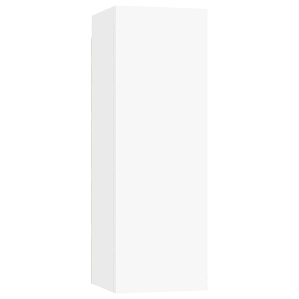 Tv-meubels 2 st 30,5x30x90 cm bewerkt hout wit is nu te koop bij PeponiXL, paradijselijk wonen!
