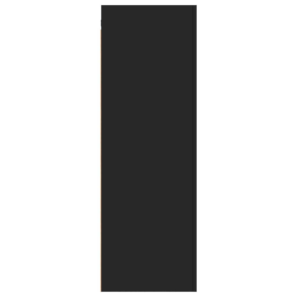 Tv-meubel 30,5x30x90 cm bewerkt hout zwart is nu te koop bij PeponiXL, paradijselijk wonen!