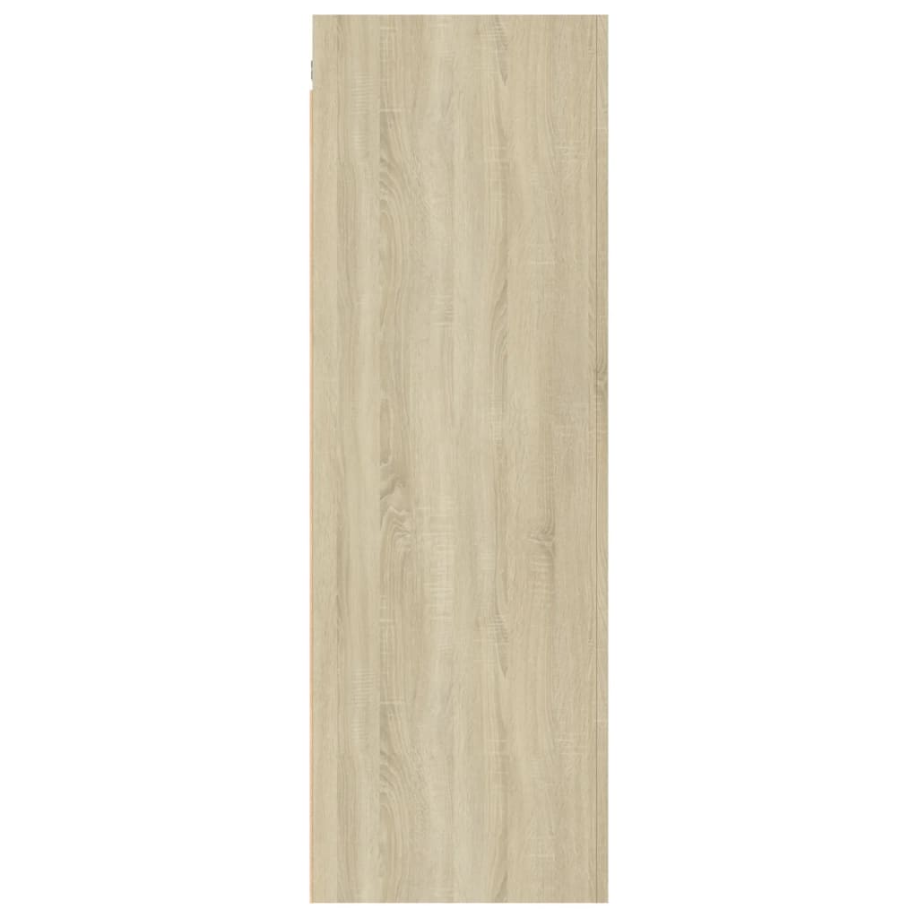 Tv-meubel 30,5x30x90 cm bewerkt hout sonoma eikenkleurig is nu te koop bij PeponiXL, paradijselijk wonen!