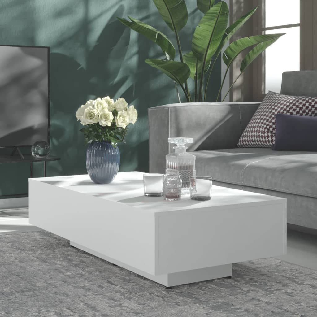 Salontafel 100x49,5x31 cm bewerkt hout zwart is nu te koop bij PeponiXL, paradijselijk wonen!