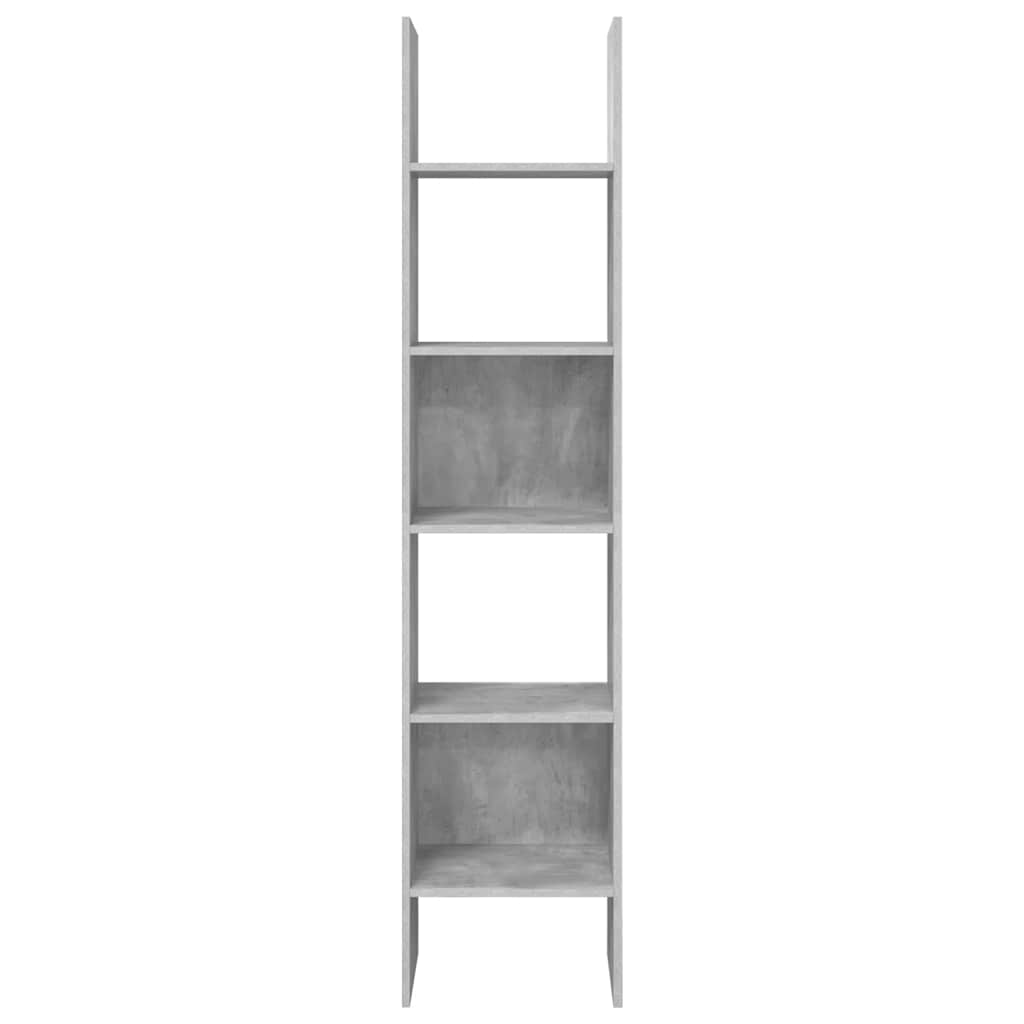 Boekenkast 40x35x180 cm bewerkt hout betongrijs is nu te koop bij PeponiXL, paradijselijk wonen!