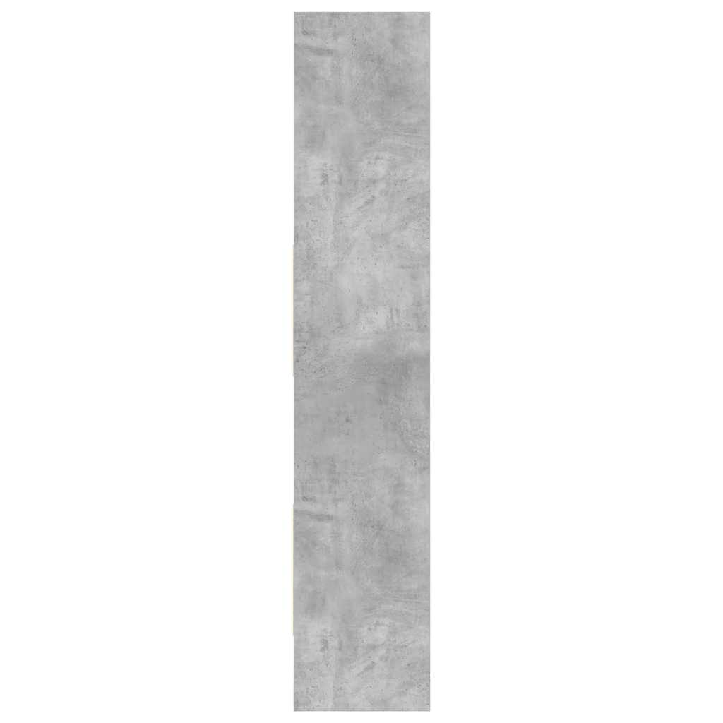 Boekenkast 40x35x180 cm bewerkt hout betongrijs is nu te koop bij PeponiXL, paradijselijk wonen!