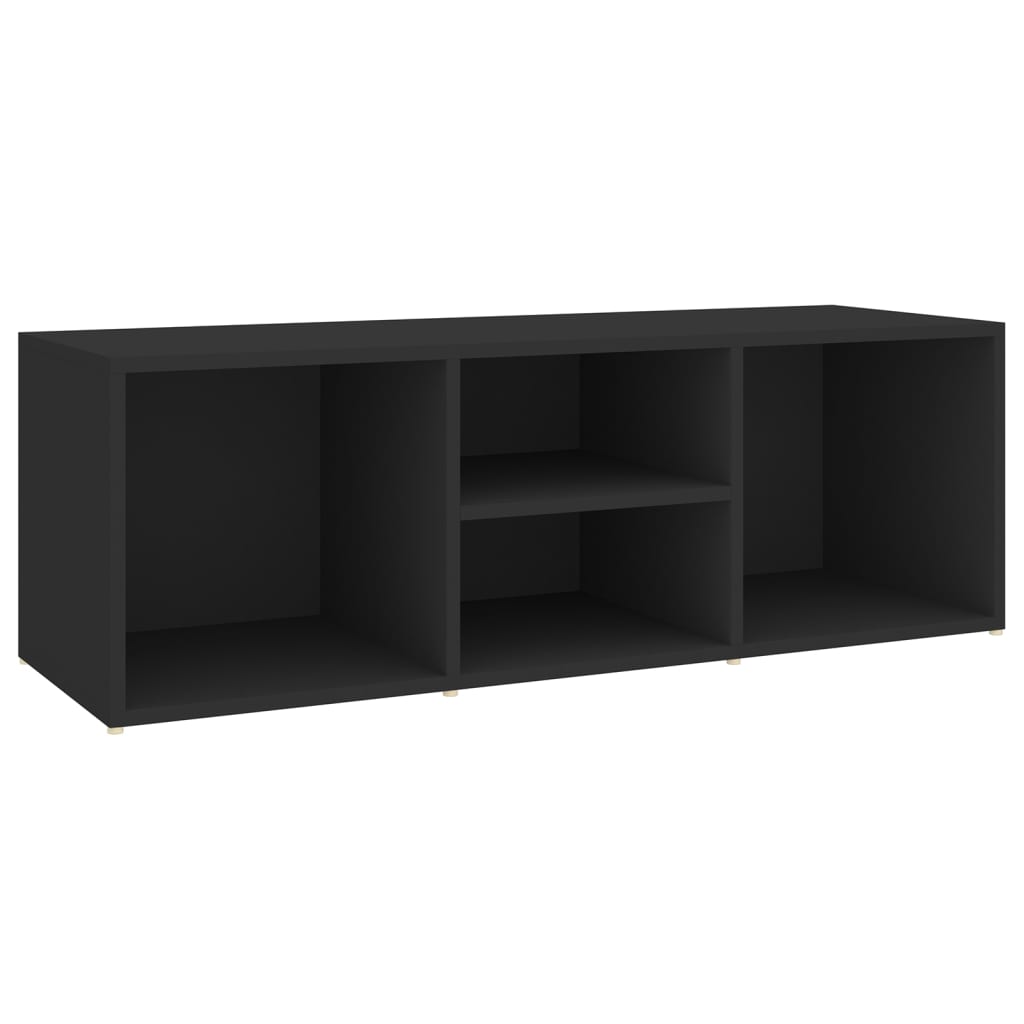 Schoenenopbergbank 105x35x35 cm bewerkt hout zwart is nu te koop bij PeponiXL, paradijselijk wonen!