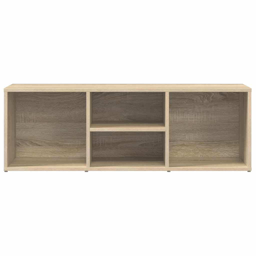 Schoenenopbergbank 105x35x35 cm bewerkt hout sonoma eikenkleur is nu te koop bij PeponiXL, paradijselijk wonen!