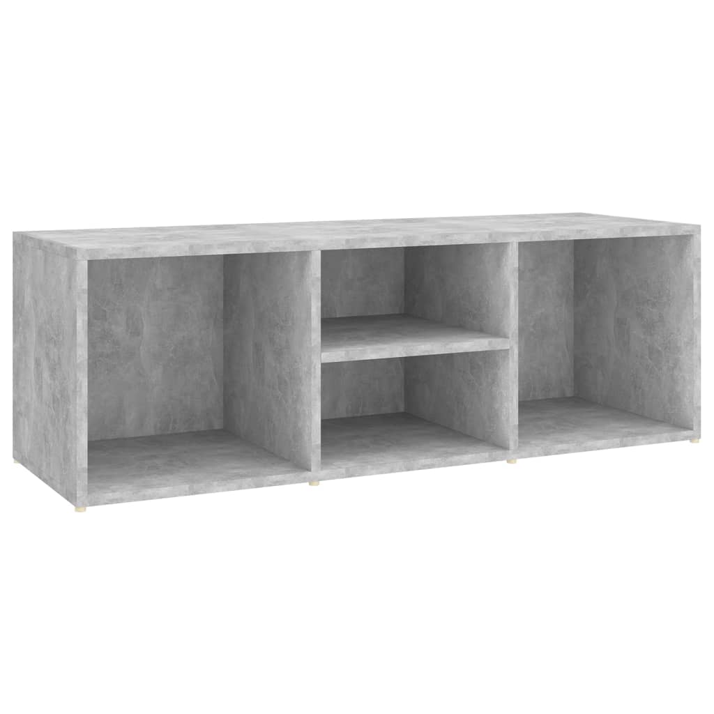 Schoenenopbergbank 105x35x35 cm bewerkt hout betongrijs is nu te koop bij PeponiXL, paradijselijk wonen!