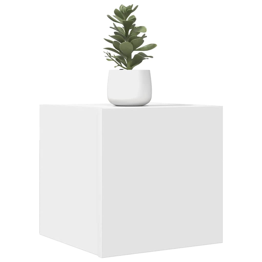 Tv-wandmeubelen 2 st 30,5x30x30 cm wit is nu te koop bij PeponiXL, paradijselijk wonen!