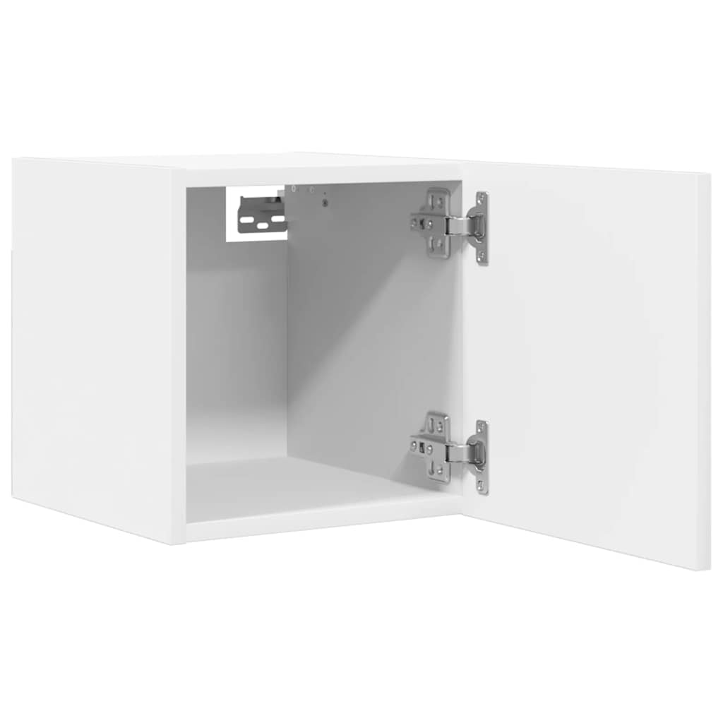 Tv-wandmeubelen 4 st 30,5x30x30 cm wit is nu te koop bij PeponiXL, paradijselijk wonen!