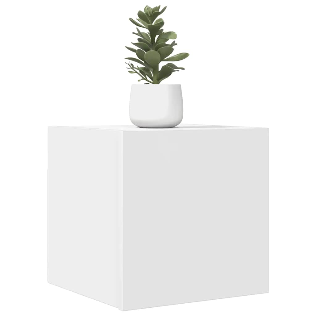 Tv-wandmeubelen 4 st 30,5x30x30 cm wit is nu te koop bij PeponiXL, paradijselijk wonen!