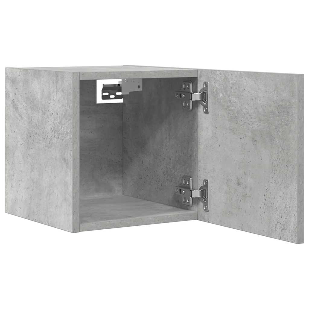 Tv-wandmeubelen 2 st 30,5x30x30 cm betongrijs is nu te koop bij PeponiXL, paradijselijk wonen!