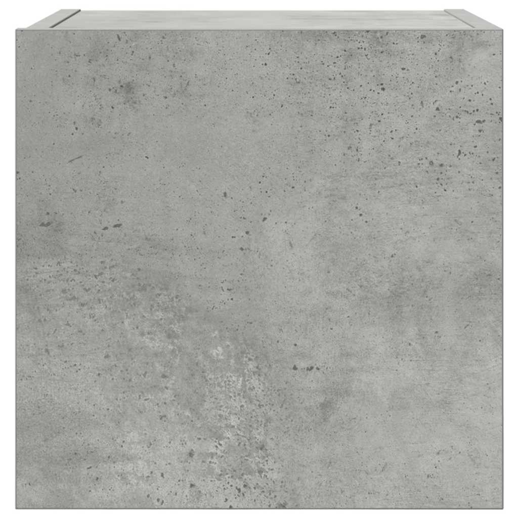 Tv-wandmeubelen 4 st 30,5x30x30 cm betongrijs is nu te koop bij PeponiXL, paradijselijk wonen!