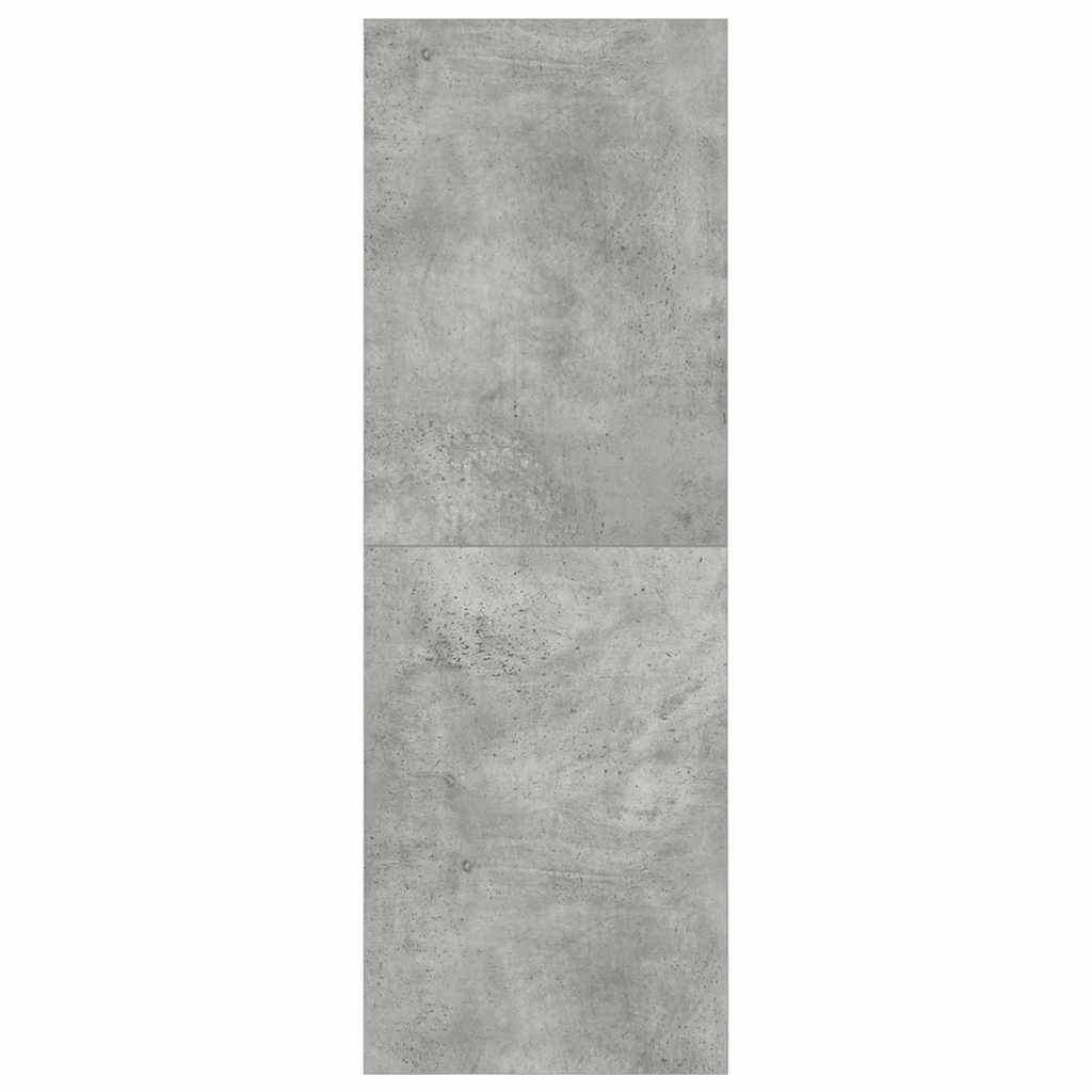 Tv-wandmeubel 37x37x107 cm bewerkt hout betongrijs is nu te koop bij PeponiXL, paradijselijk wonen!