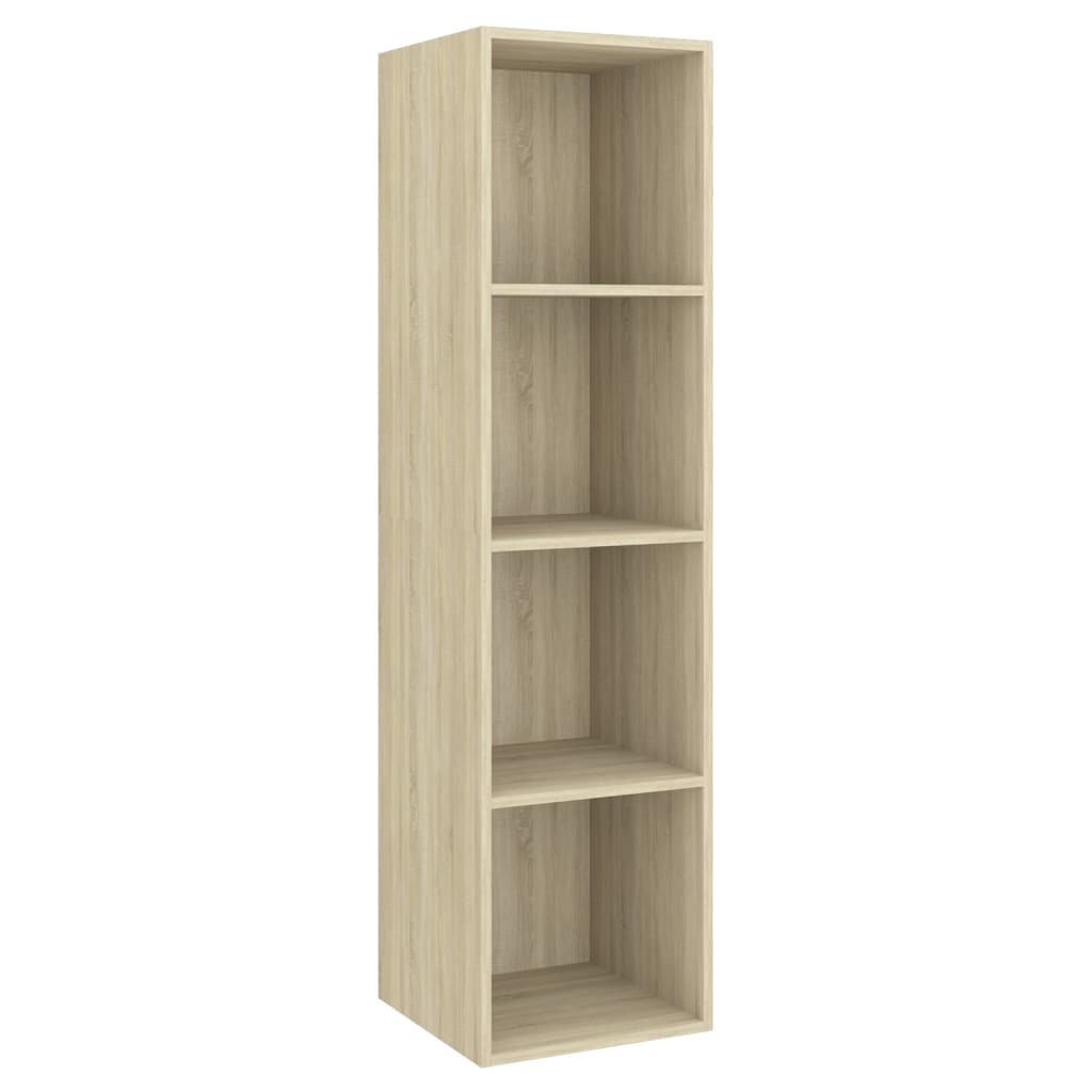 Tv-wandmeubel 37x37x142,5 cm bewerkt hout sonoma eikenkleurig is nu te koop bij PeponiXL, paradijselijk wonen!