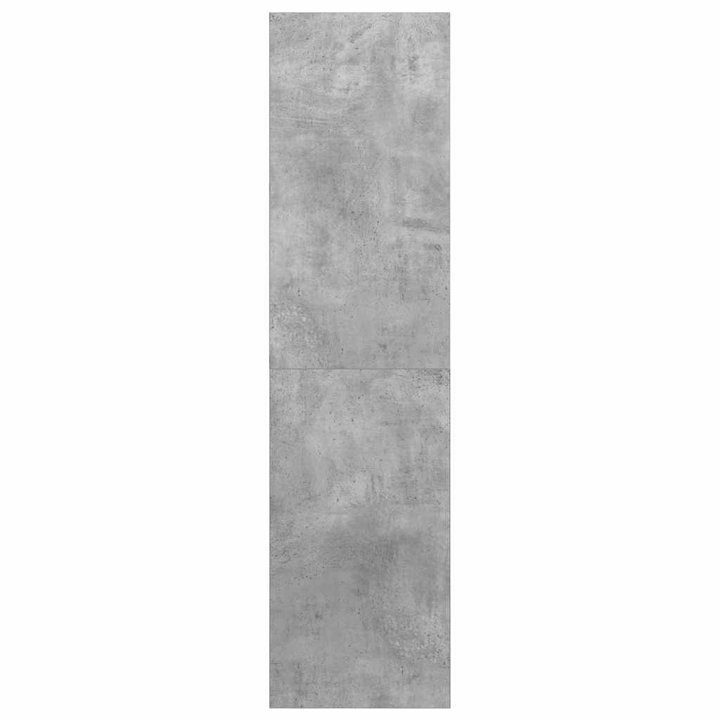 Tv-wandmeubel 37x37x142,5 cm bewerkt hout betongrijs is nu te koop bij PeponiXL, paradijselijk wonen!