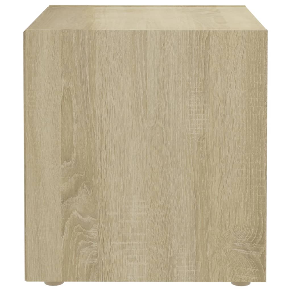 Tv-meubelen 2 st 37x35x37 cm bewerkt hout sonoma eikenkleurig is nu te koop bij PeponiXL, paradijselijk wonen!