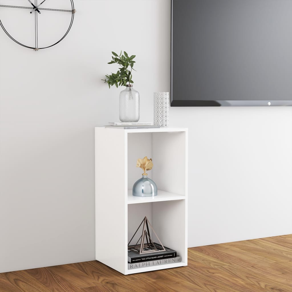 Tv-meubel 72x35x36,5 cm bewerkt hout wit is nu te koop bij PeponiXL, paradijselijk wonen!