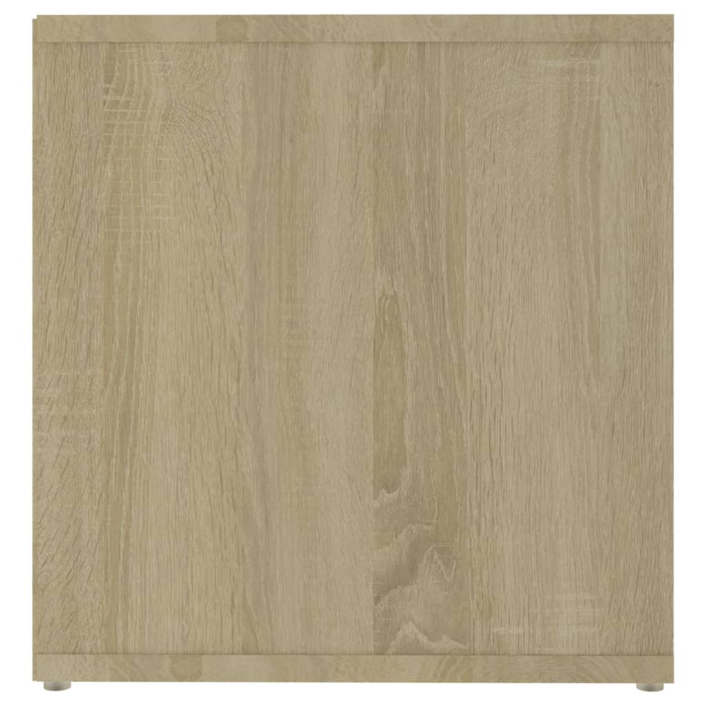 Tv-meubel 72x35x36,5 cm bewerkt hout sonoma eikenkleurig is nu te koop bij PeponiXL, paradijselijk wonen!