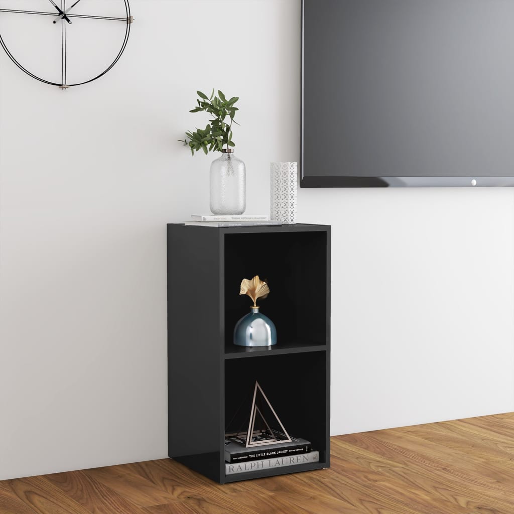 Tv-meubel 72x35x36,5 cm bewerkt hout hoogglans grijs is nu te koop bij PeponiXL, paradijselijk wonen!