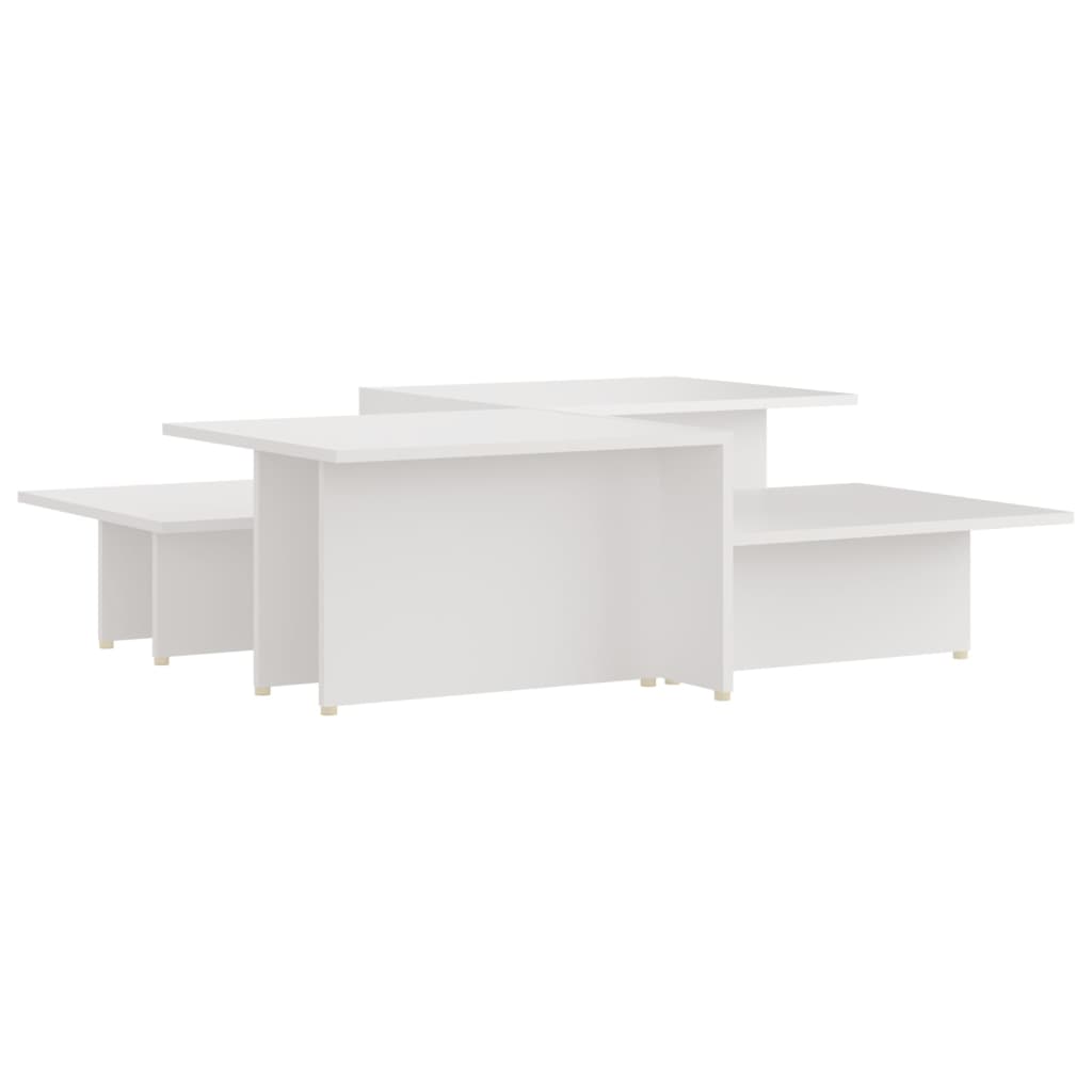 Salontafels 2 st 111,5x50x33 cm bewerkt hout wit is nu te koop bij PeponiXL, paradijselijk wonen!