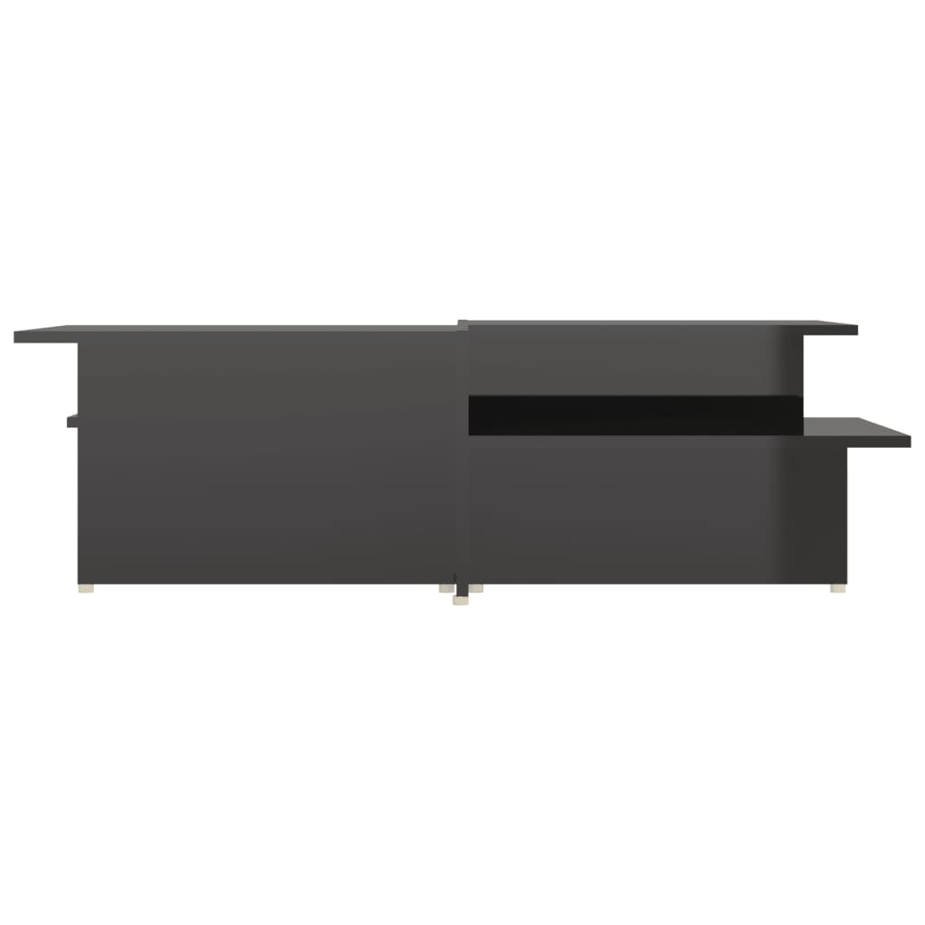 Salontafels 2 st 111,5x50x33 cm bewerkt hout hoogglans zwart is nu te koop bij PeponiXL, paradijselijk wonen!