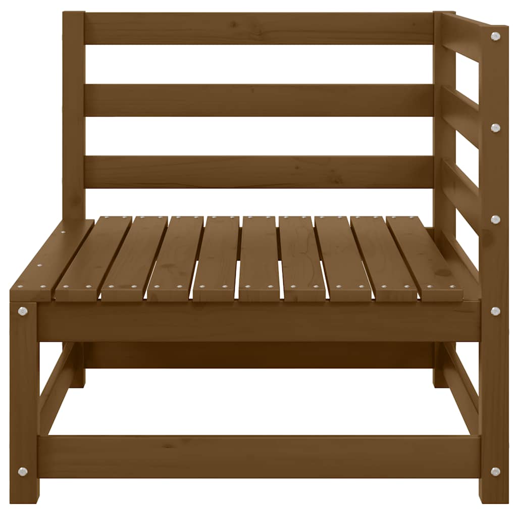 Tuinhoekbank met crèmekleurige kussens massief grenenhout is nu te koop bij PeponiXL, paradijselijk wonen!