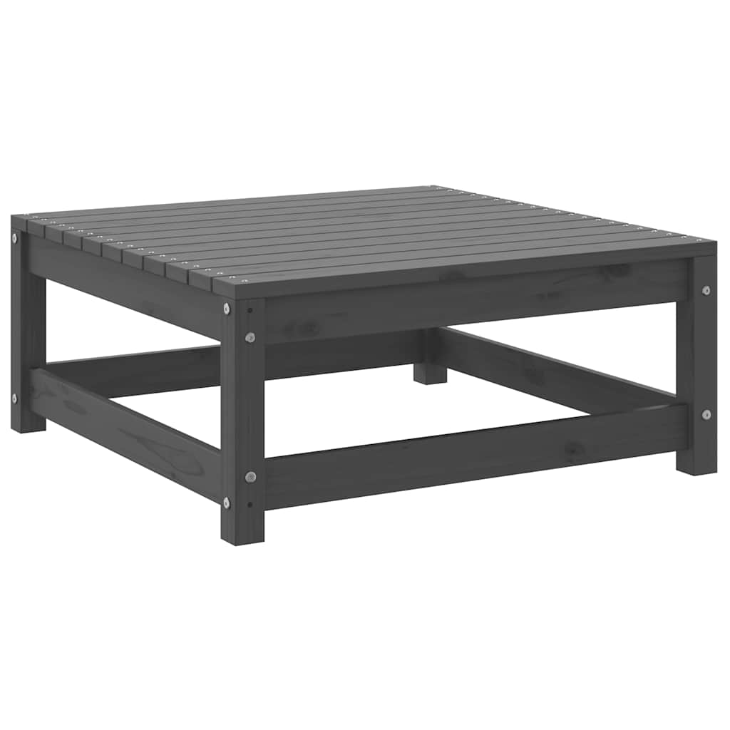 2-delige Loungeset met kussens massief grenenhout grijs is nu te koop bij PeponiXL, paradijselijk wonen!